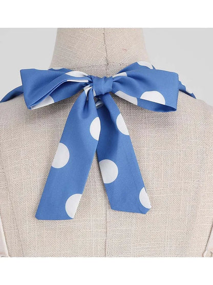 ชุดเดรสสีดำพิมพ์ลายจุดวินเทจสำหรับผู้หญิงชุดเดรสคอลึกcosplayชุดเดรสเซ็กซี่สำหรับปาร์ตี้ดูร้อน