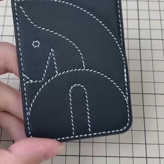 สายนาฬิกาข้อมือ New Kebitt En Mer Bleu Nuit Single Tour สำหรับ Apple Watch Ultra 3 2 Series 1110 9 8 7 6 5 4 SE 3 ขนาด 46 มม. 45 มม.